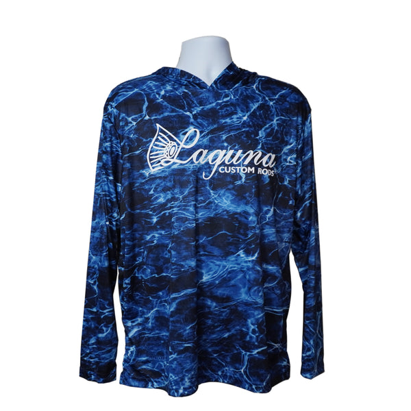 Hooded Long Sleeve Performance Shirt – Laguna Custom Rods
